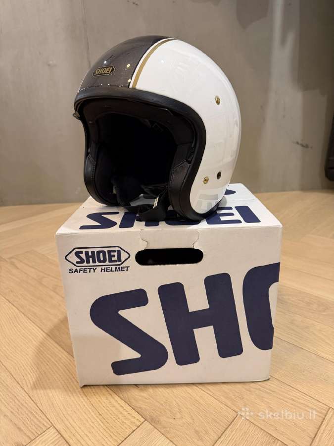 3 šalmai- Shoei J.o, Shark Evoline 3 ir Mds L / XL