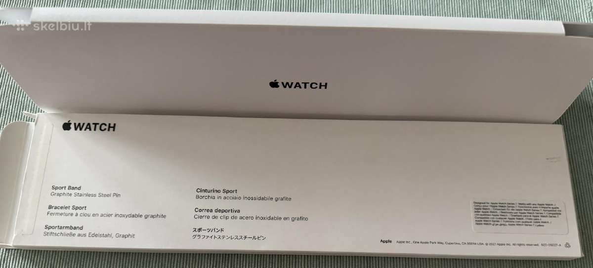 Apple Watch Midnight Sport band 45 mm apyrankė - nuotraukos Nr. 7