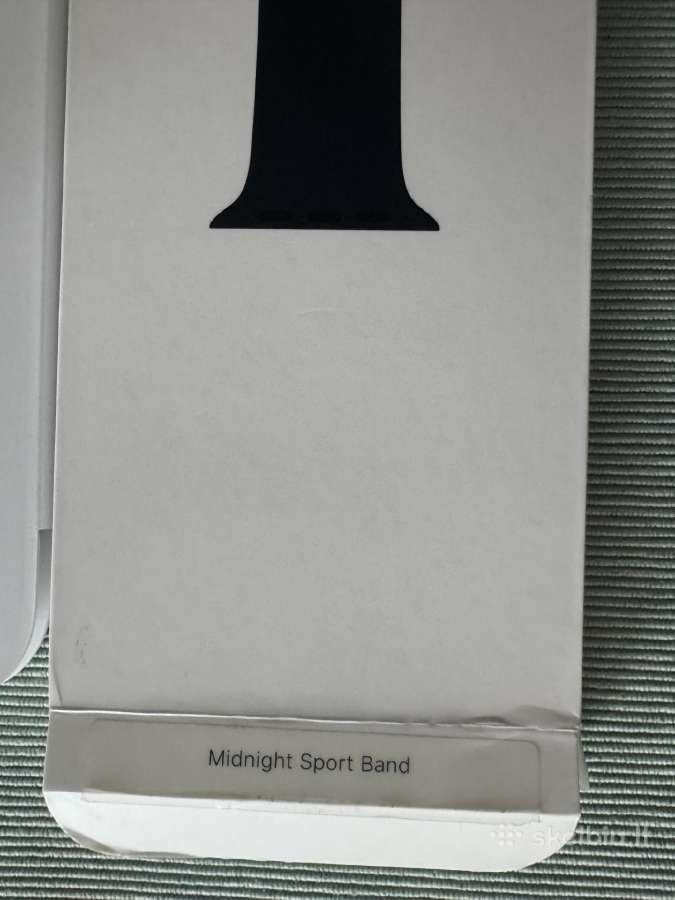 Apple Watch Midnight Sport band 45 mm apyrankė - nuotraukos Nr. 8