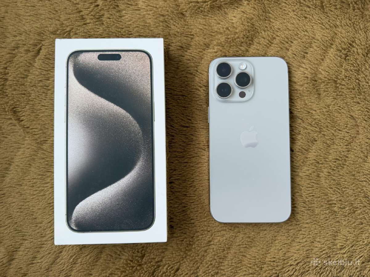 iPhone 15 pro max 256