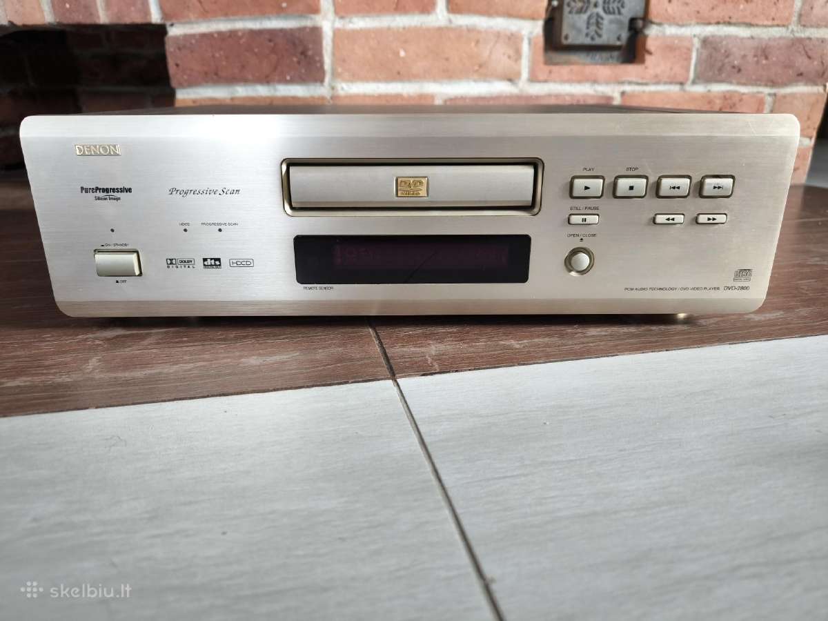 Denon Dvd-2800, S.a.t/bladelius Cdfix