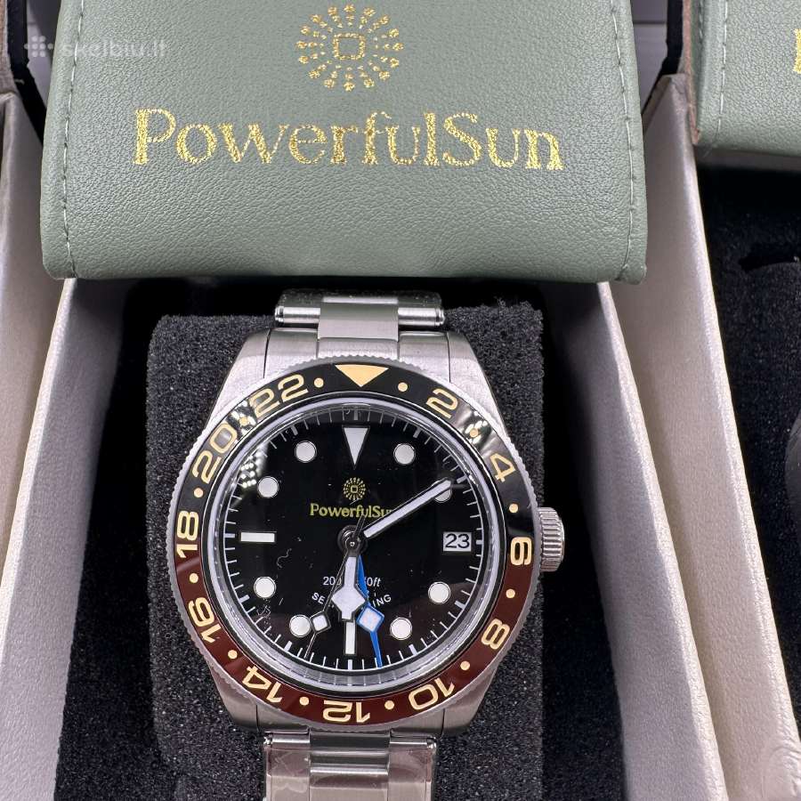 Automatinis laikrodis 39mm Tudor stiliaus