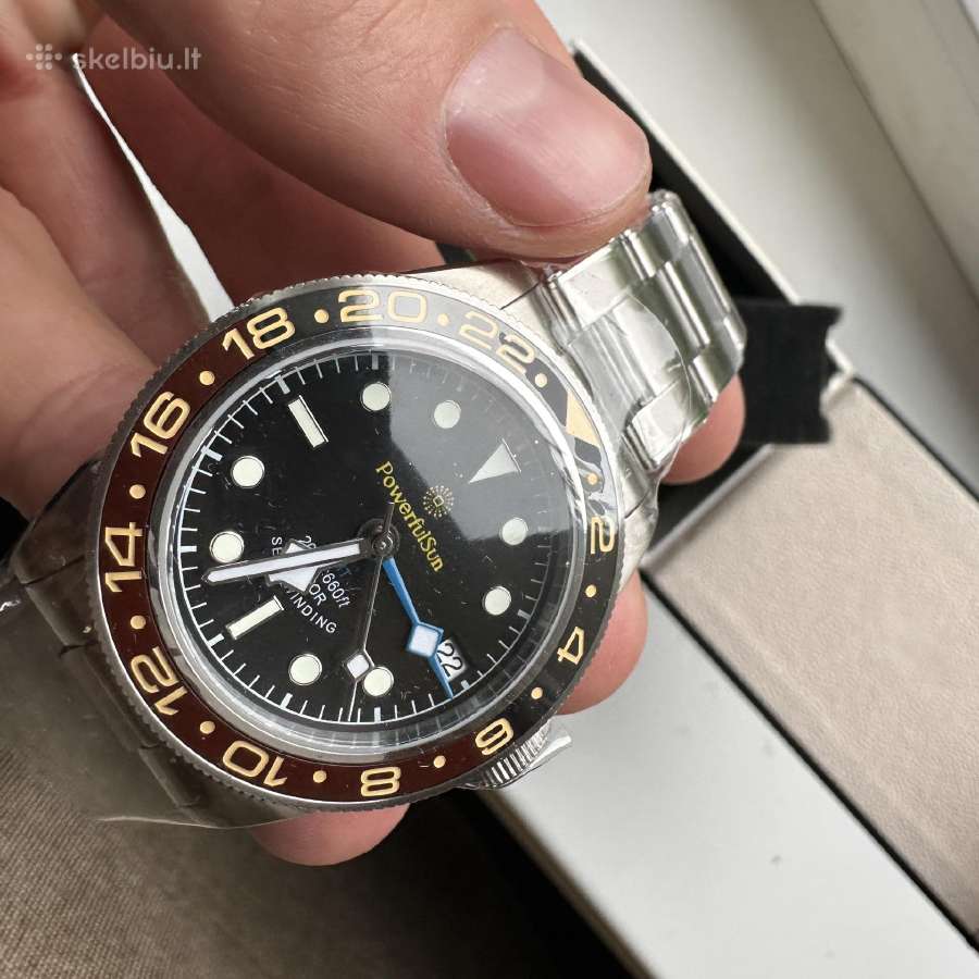 Automatinis laikrodis 39mm Tudor stiliaus - nuotraukos Nr. 12