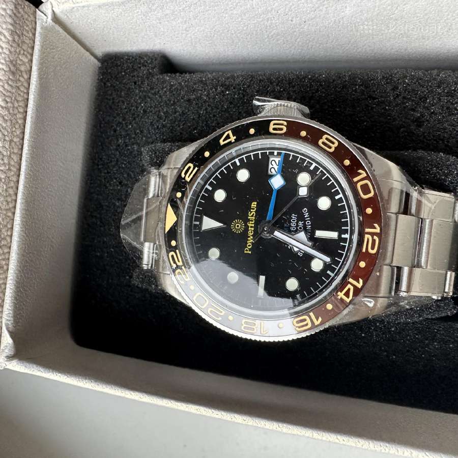 Automatinis laikrodis 39mm Tudor stiliaus - nuotraukos Nr. 15