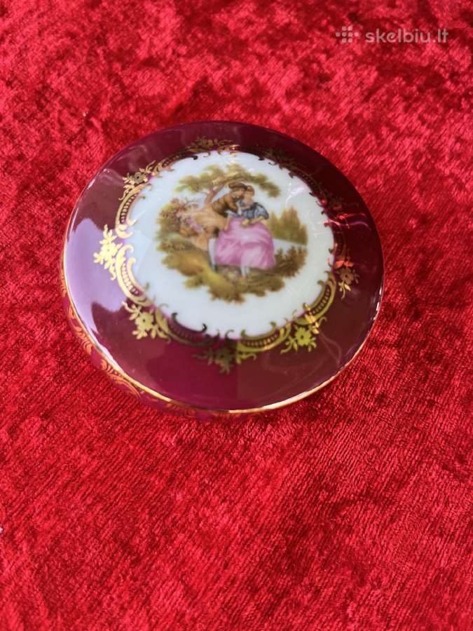 Limoges porceliano dėžutė - nuotraukos Nr. 2
