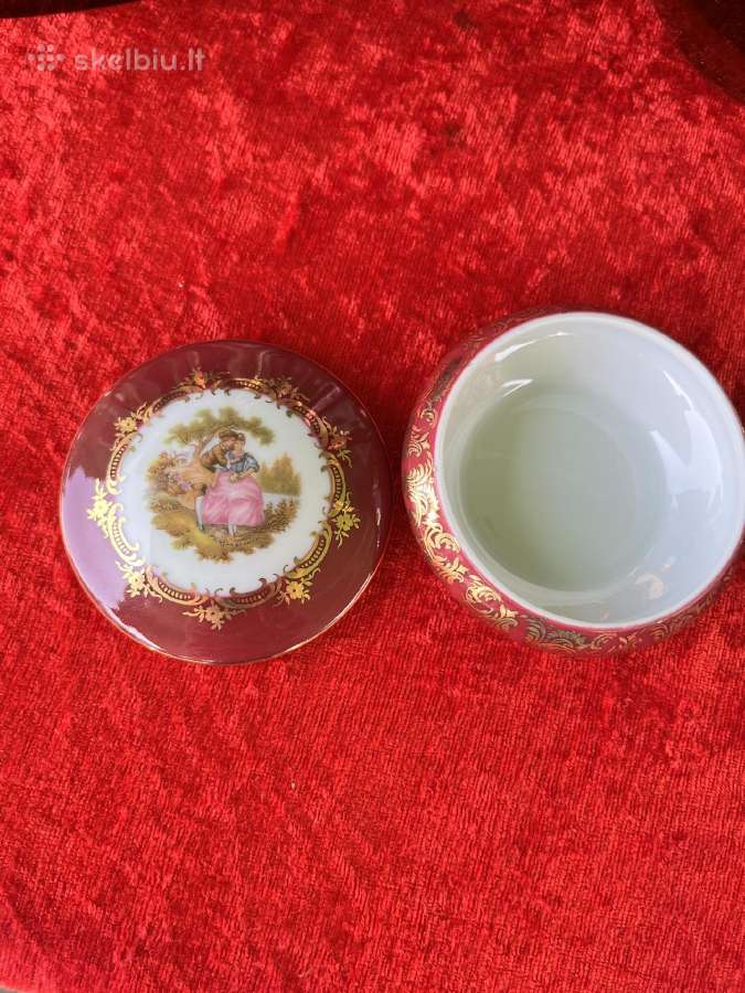Limoges porceliano dėžutė - nuotraukos Nr. 4