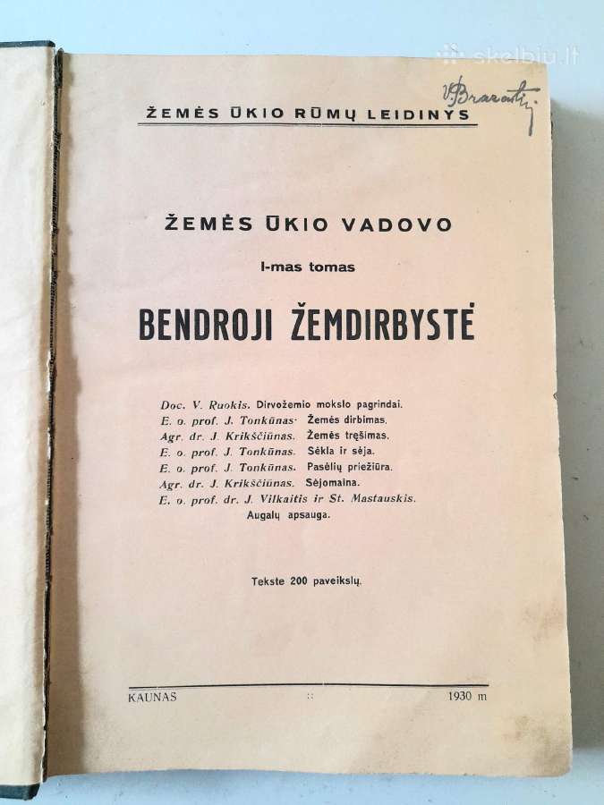 Knyga 1930m.