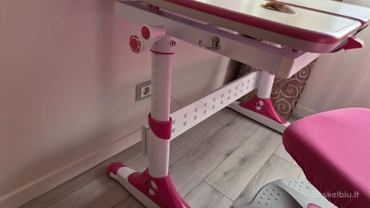 Ergonomiškas vaikiškas stalas su kėde - nuotraukos Nr. 4
