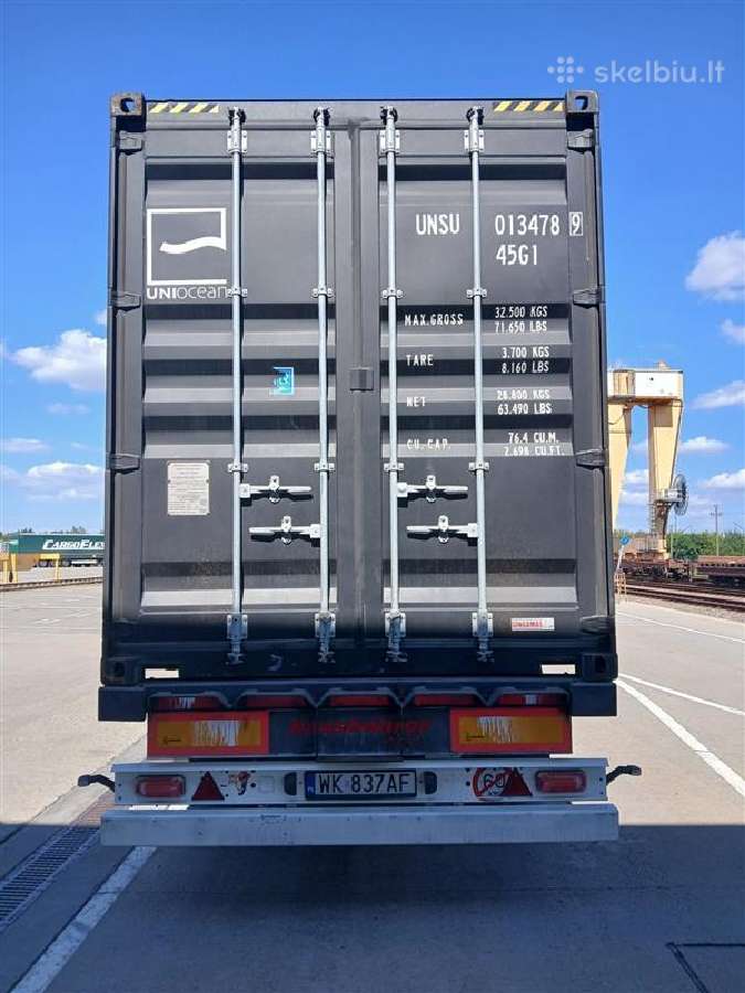 Apynauji konteineriai 12m 40hc