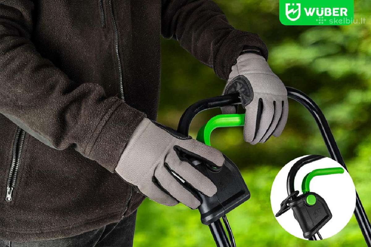 Elektrinė vejapjovė Wuber, 1200w - nuotraukos Nr. 5
