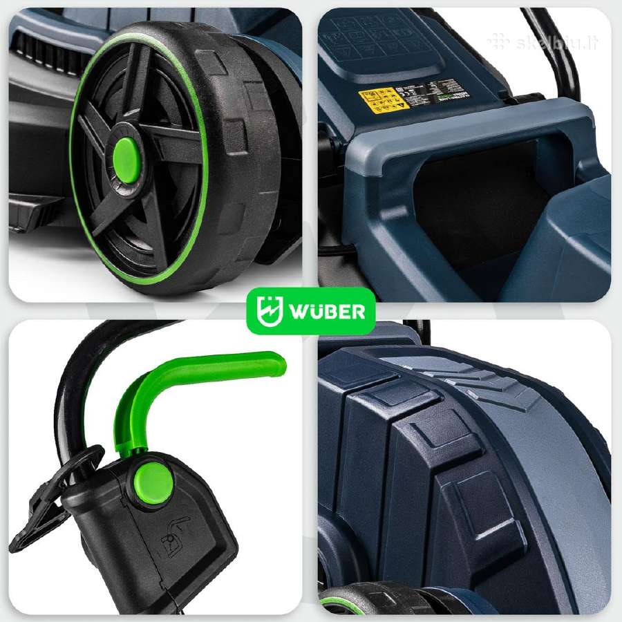 Elektrinė vejapjovė Wuber, 1200w - nuotraukos Nr. 6