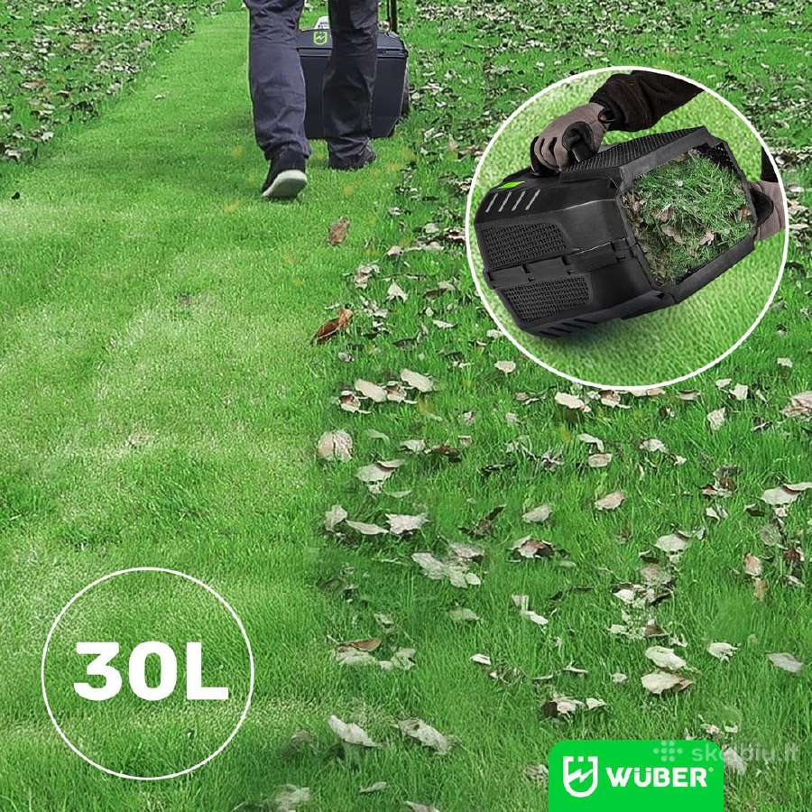 Elektrinė vejapjovė Wuber, 1200w - nuotraukos Nr. 13