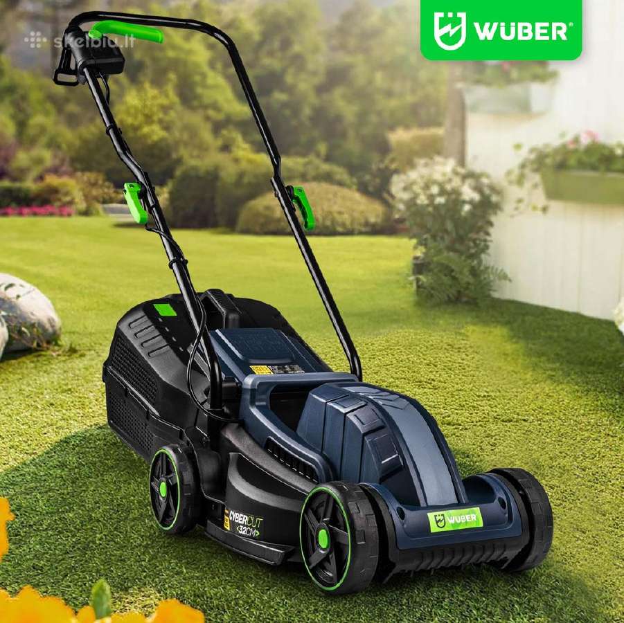 Elektrinė vejapjovė Wuber, 1200w - nuotraukos Nr. 14