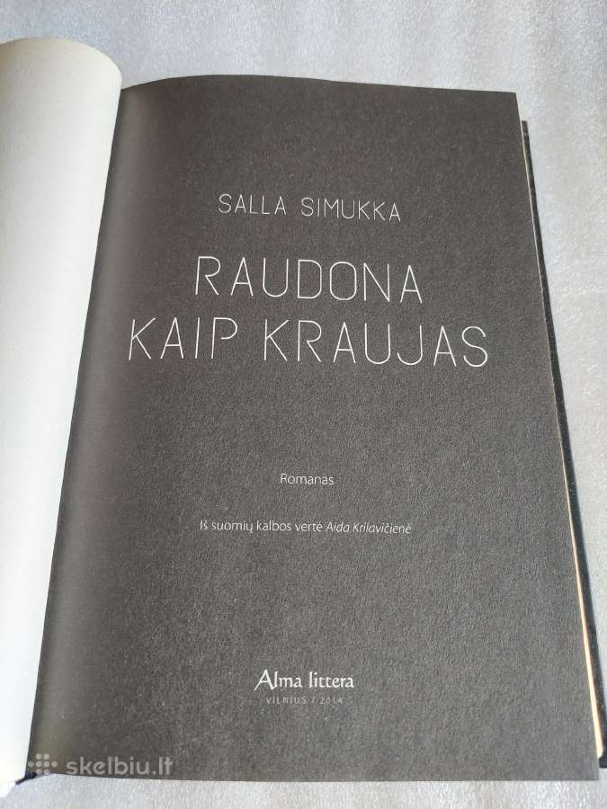 Raudona kaip kraujas - nuotraukos Nr. 2