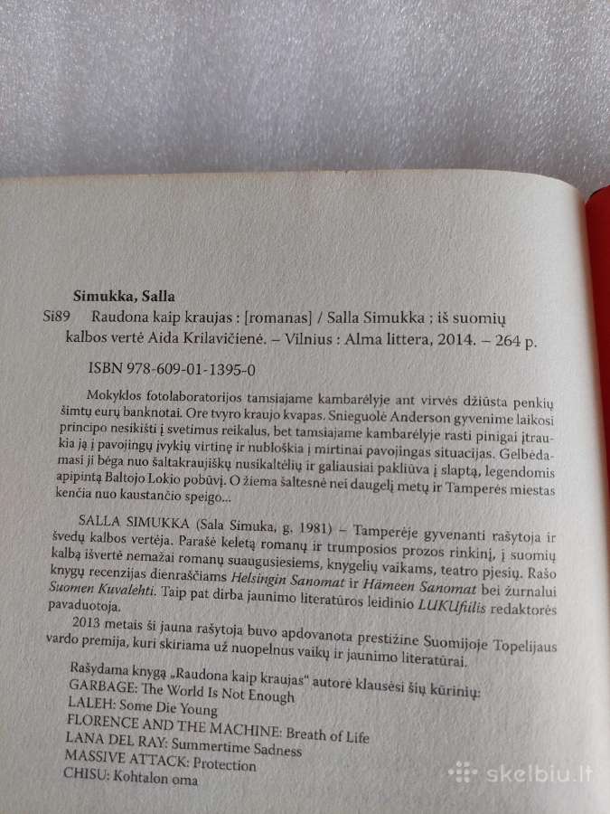 Raudona kaip kraujas - nuotraukos Nr. 3