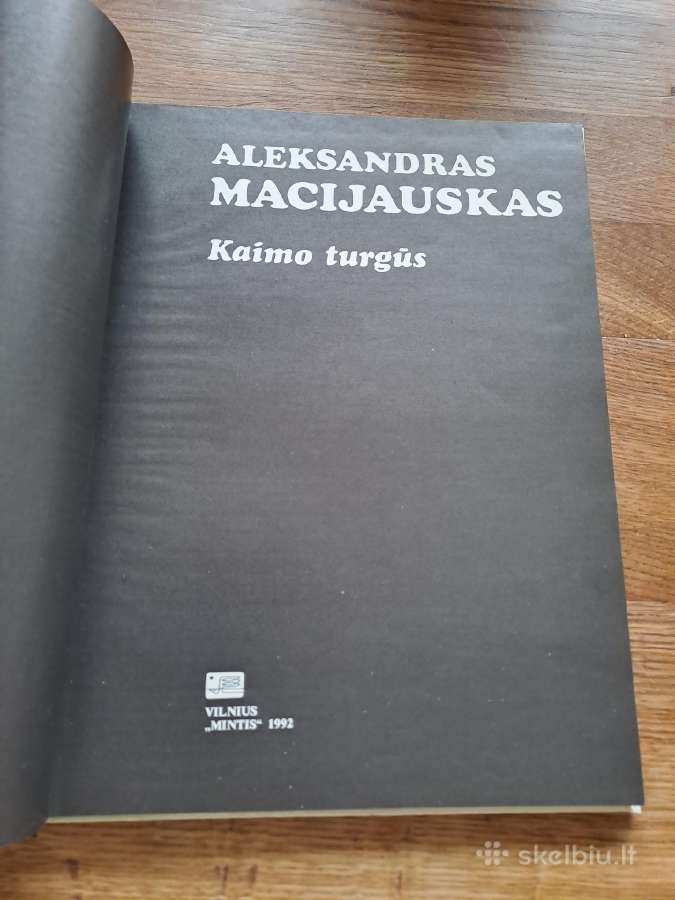 A. Macijauskas Kaimo turgūs 1992 m. - nuotraukos Nr. 2