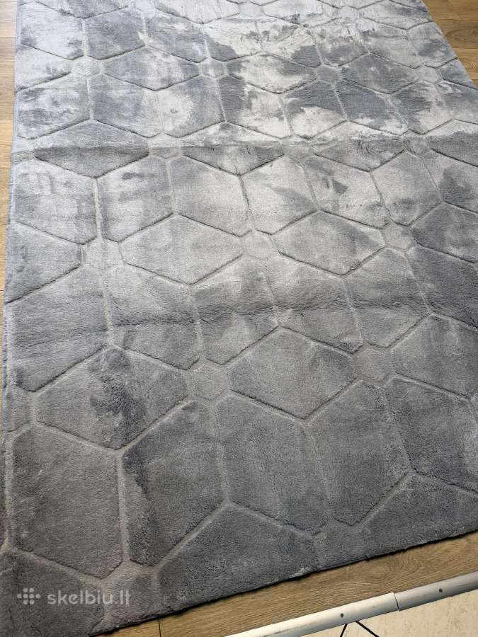 Naujas pilkas kilimas 160x227 - nuotraukos Nr. 6
