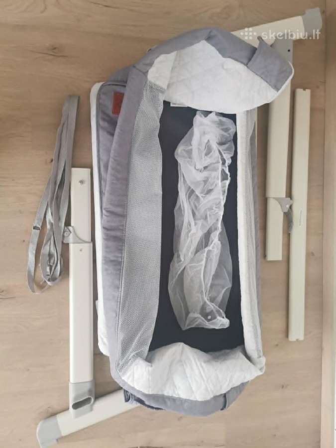Kudikio lovelė - Lionelo Theo, Dark Grey - nuotraukos Nr. 3