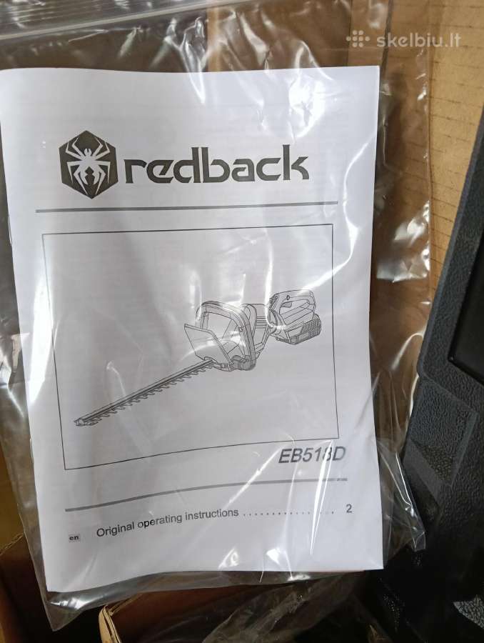 Gyvatvorių žirklės Redback 40v eb518d - nuotraukos Nr. 3