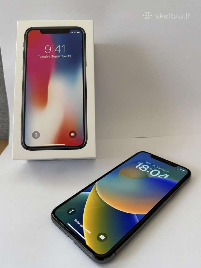 iPhone X 256gb (Space Gray) – Baterija 90%