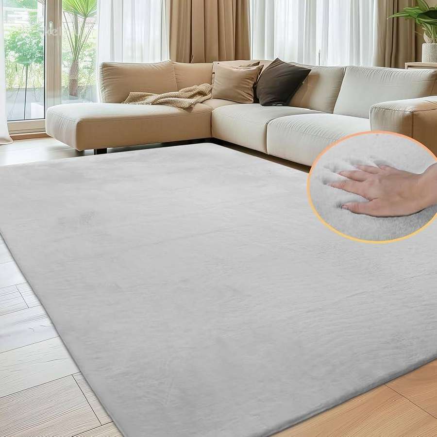 Naujas pilkas kilimas 275 x 370 cm - nuotraukos Nr. 2