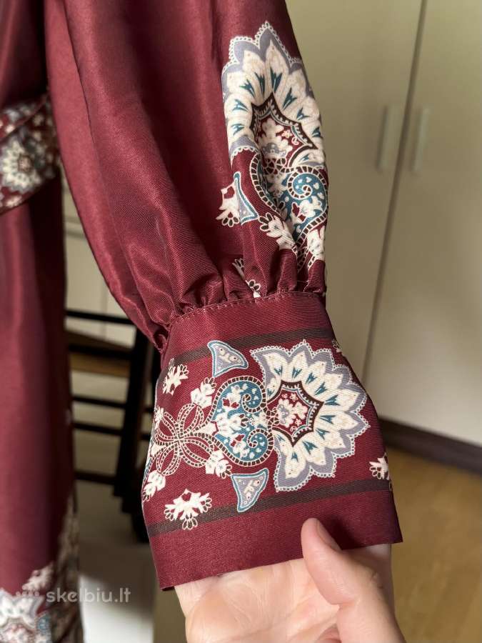 Malina puošni proginė suknelė 40/42 dydžio - nuotraukos Nr. 6