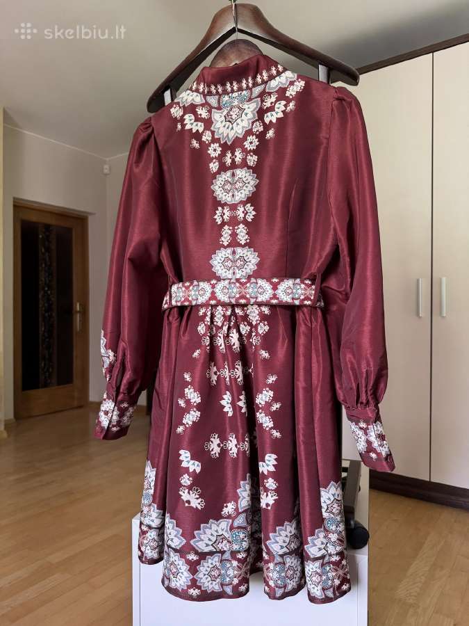 Malina puošni proginė suknelė 40/42 dydžio - nuotraukos Nr. 13