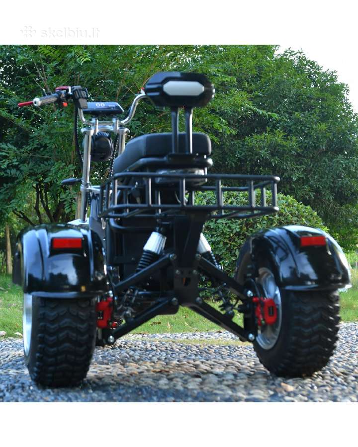 Elektrinis triratis čioperis motoroleris 4000w - nuotraukos Nr. 4