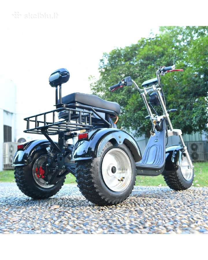 Elektrinis triratis čioperis motoroleris 4000w - nuotraukos Nr. 6