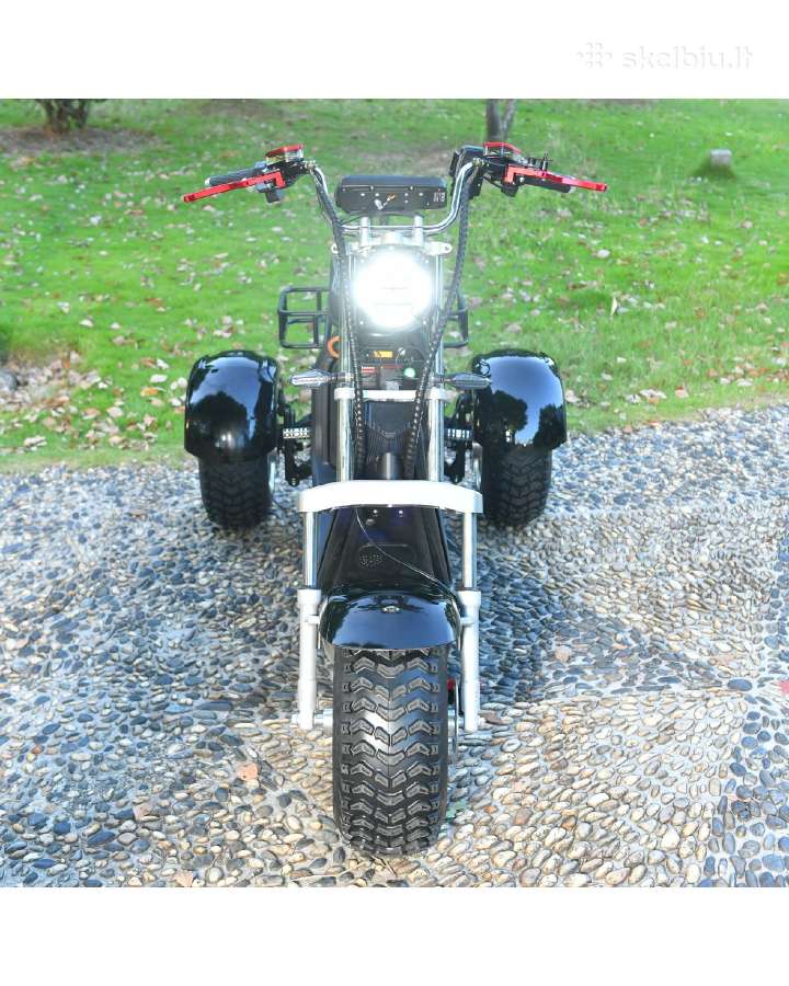 Elektrinis triratis čioperis motoroleris 4000w - nuotraukos Nr. 8