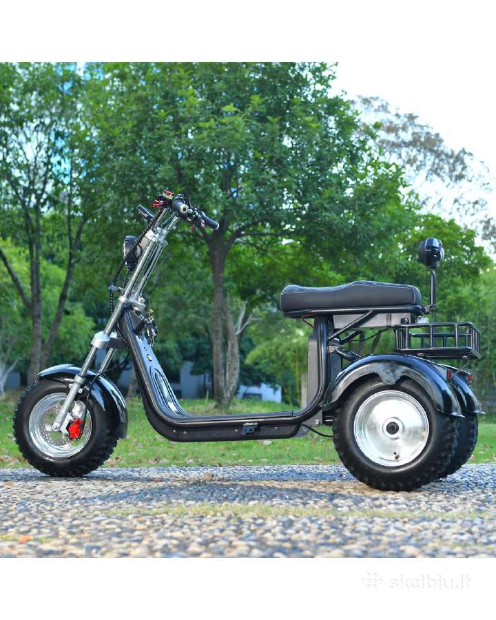 Elektrinis triratis čioperis motoroleris 4000w - nuotraukos Nr. 5