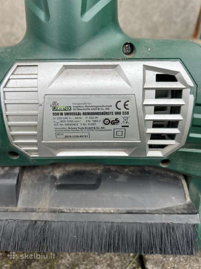 Elektrinis trinkelių siūlių valytuvas - nuotraukos Nr. 3