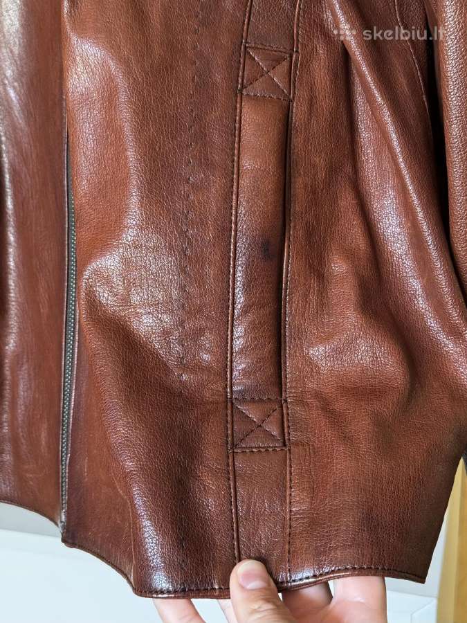Nauja 5xl vyriška striukė iš natūralios odos - nuotraukos Nr. 11