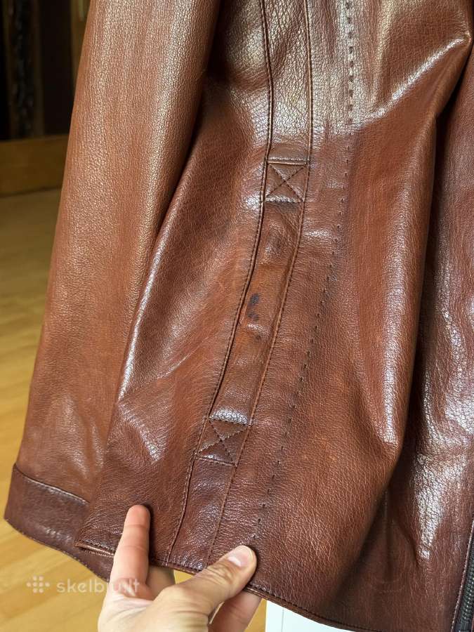 Nauja 5xl vyriška striukė iš natūralios odos - nuotraukos Nr. 14