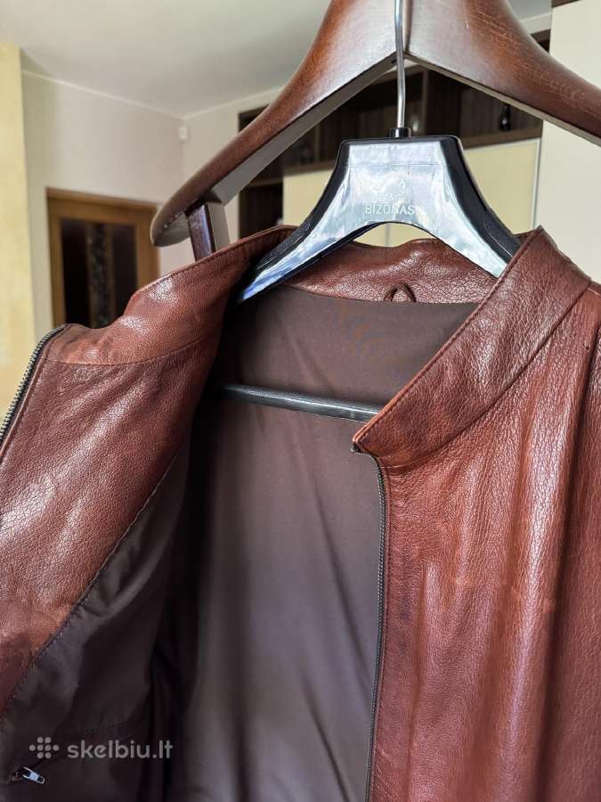 Nauja 5xl vyriška striukė iš natūralios odos - nuotraukos Nr. 19