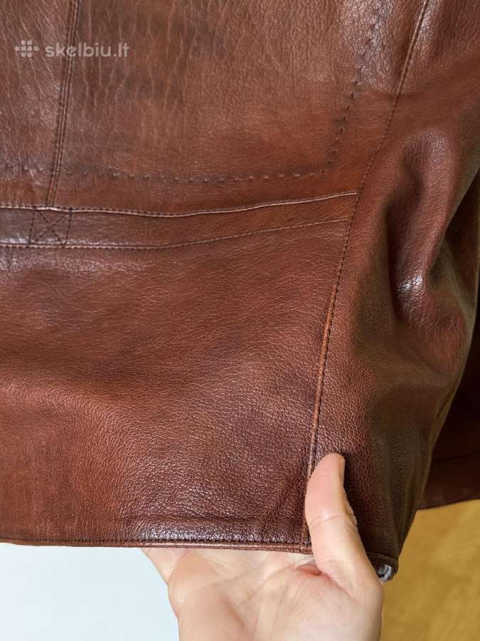 Nauja 5xl vyriška striukė iš natūralios odos - nuotraukos Nr. 25