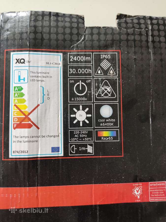 Xq-lite Cob LED šviestuvas su judesio jutikliu - nuotraukos Nr. 2