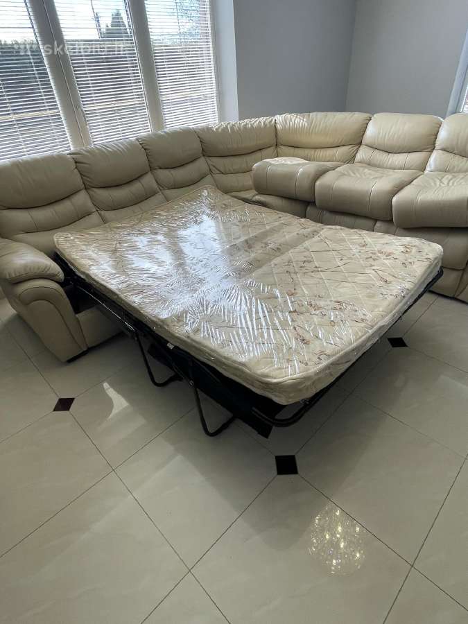 Odinė kampinė sofa - lova - nuotraukos Nr. 3