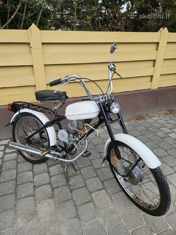 Superkame motorinius dviračius, jų dalis ir t.t.