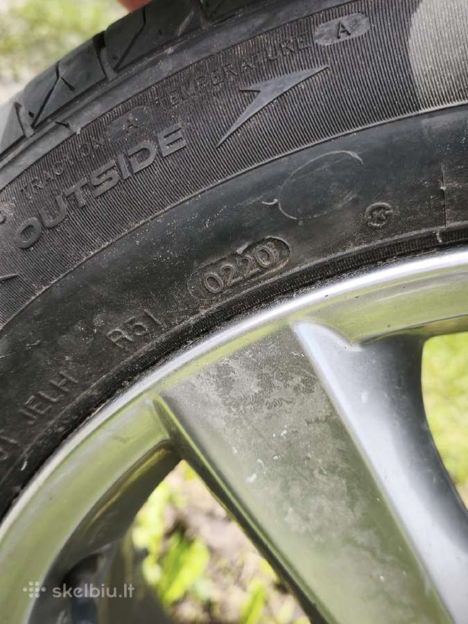 R16 ratlankiai su 205/55 padangomis - nuotraukos Nr. 5