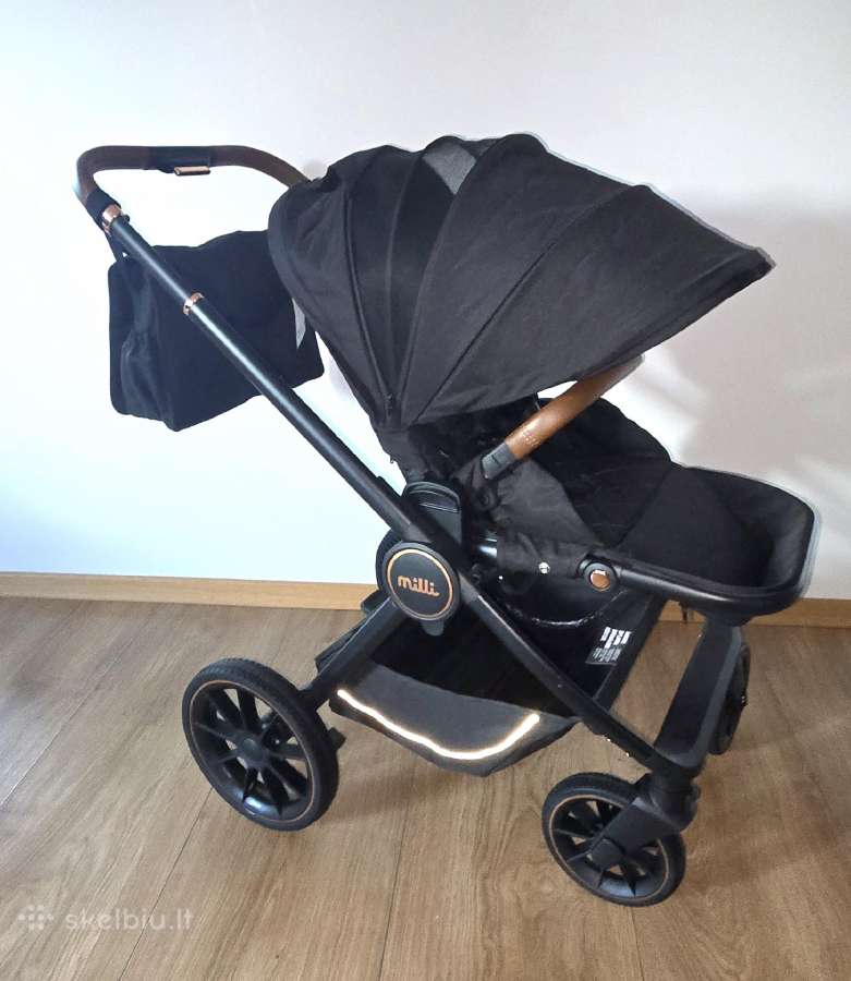 Puikios būklės Milli 2 in 1 vežimėlis - nuotraukos Nr. 7
