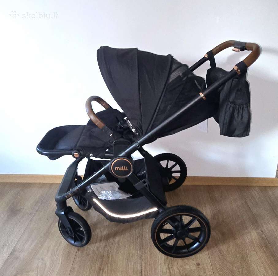 Puikios būklės Milli 2 in 1 vežimėlis - nuotraukos Nr. 9