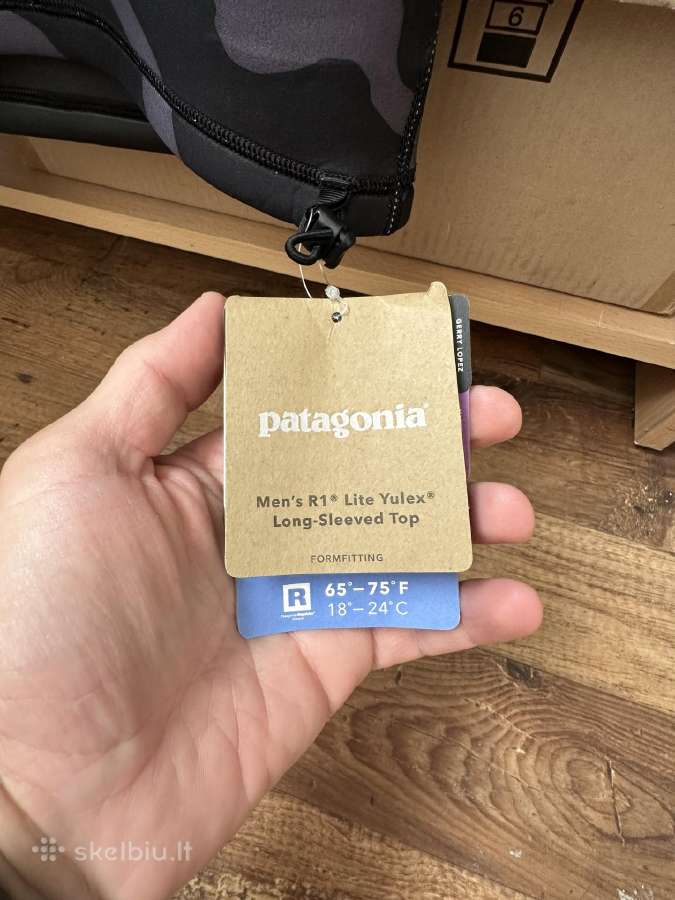 Viršutinė naro kostiumo Patagonia R1 Lite Yulex M - nuotraukos Nr. 4
