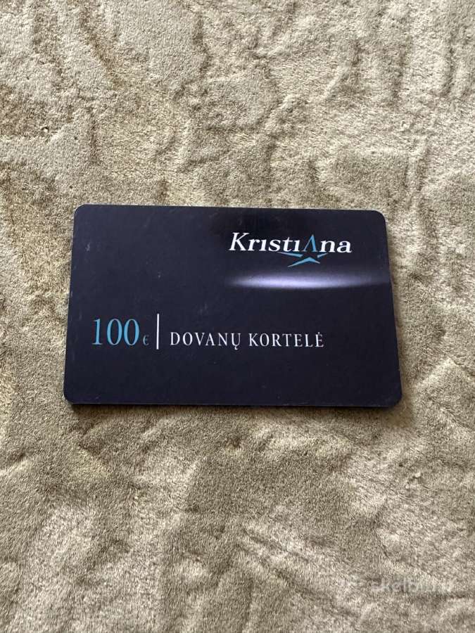 Kristiana 100€ dovanų kortelė