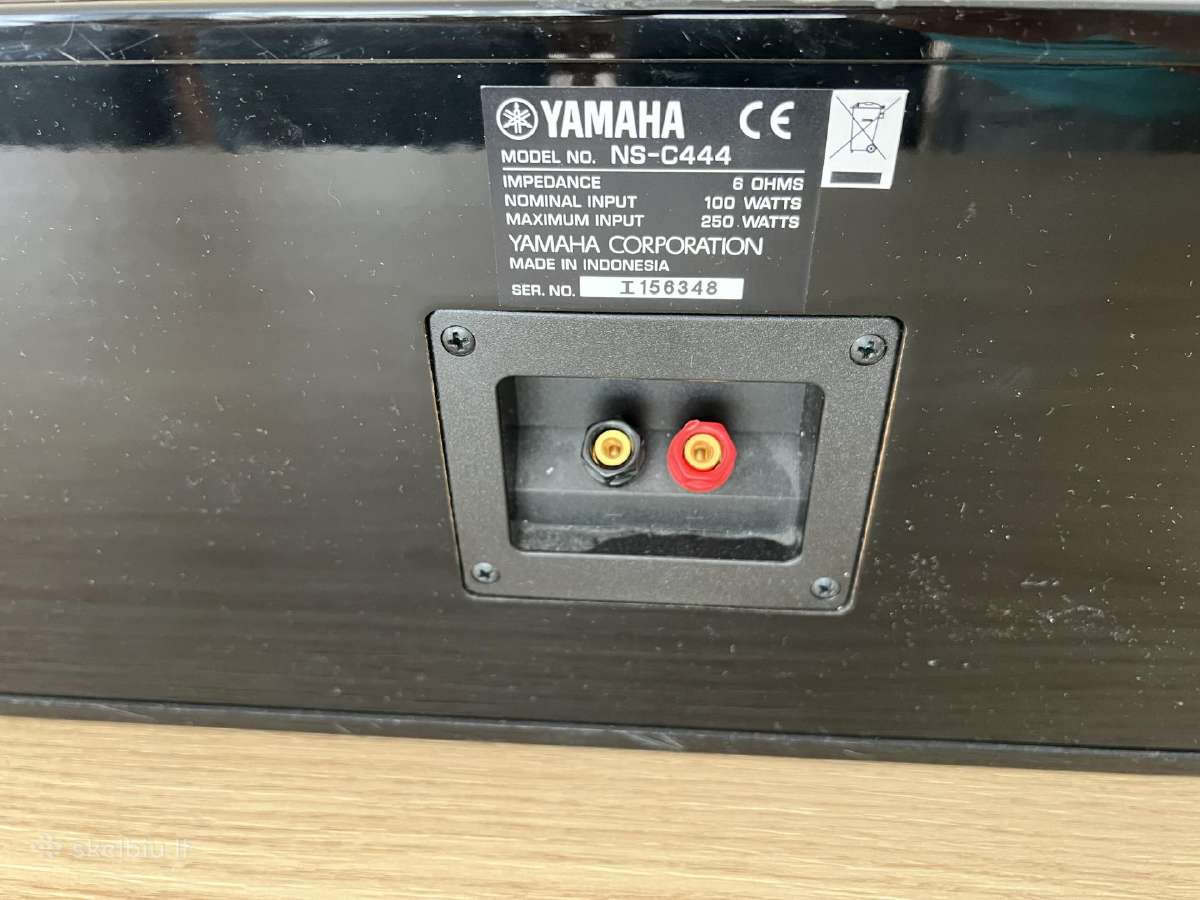 Yamaha kolonėlės NS-c444 ir NS-333 - nuotraukos Nr. 5