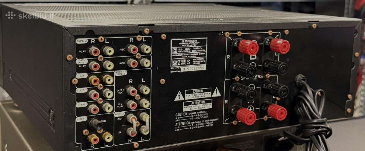 Pioneer a-757 / stiprintuvai - nuotraukos Nr. 2