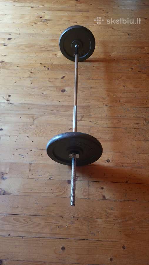 Štanga su svoriais 80kg