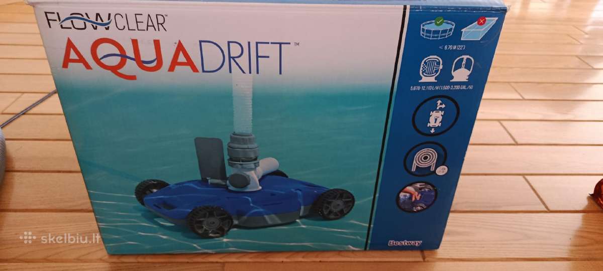 „Bestway Flowclear Aquadrift“ baseino valytuvas - nuotraukos Nr. 2