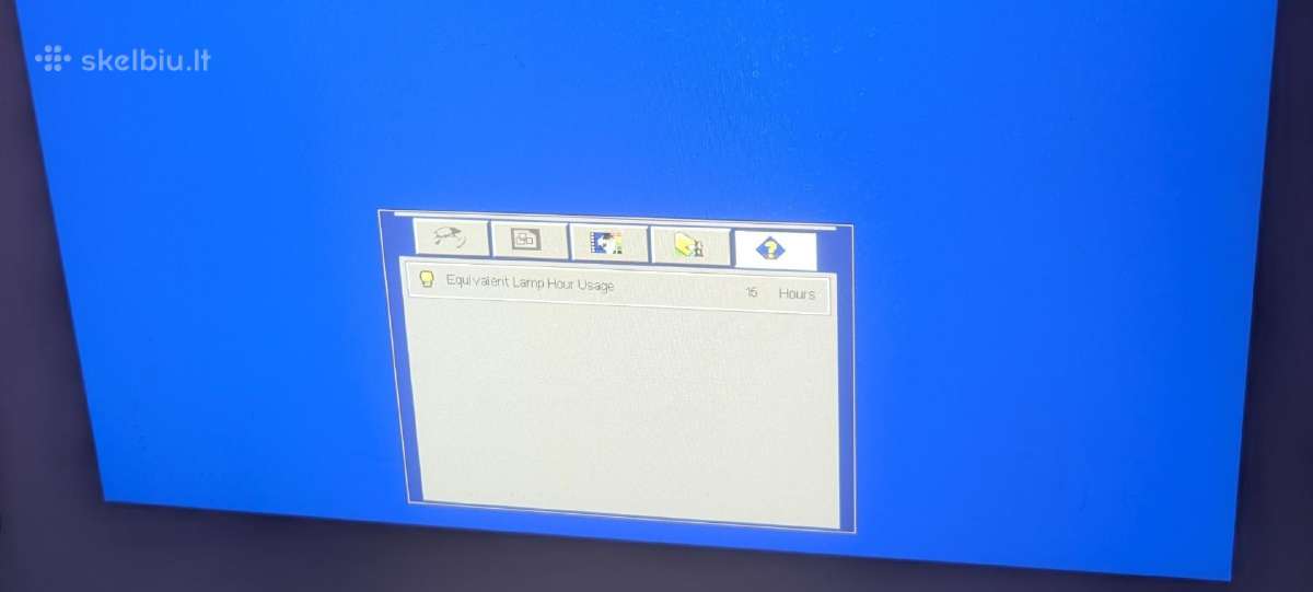 Projektorius Benq Mp721 (Lempa 16h) - nuotraukos Nr. 3