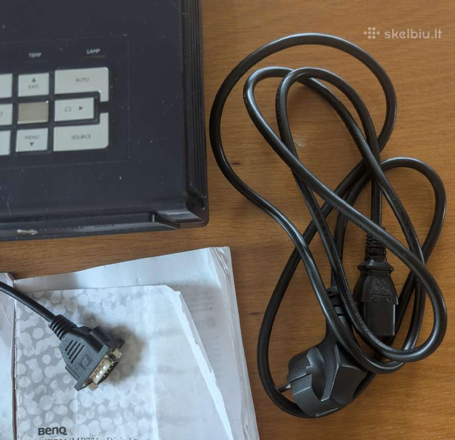Projektorius Benq Mp721 (Lempa 16h) - nuotraukos Nr. 6